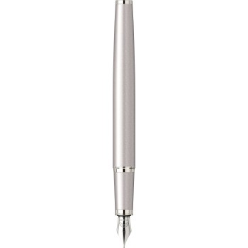 Ручка перьевая Parker IM Monochrome F328, Champagne PVD GT (Перо M)