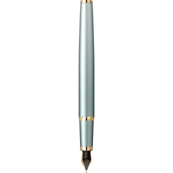 Ручка перьевая Parker IM Rituals F331, Green Gradient GT (Перо F)