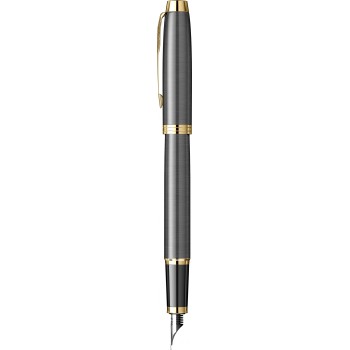 Перьевая ручка Parker IM Premium, Grey Core GT (Перо M)