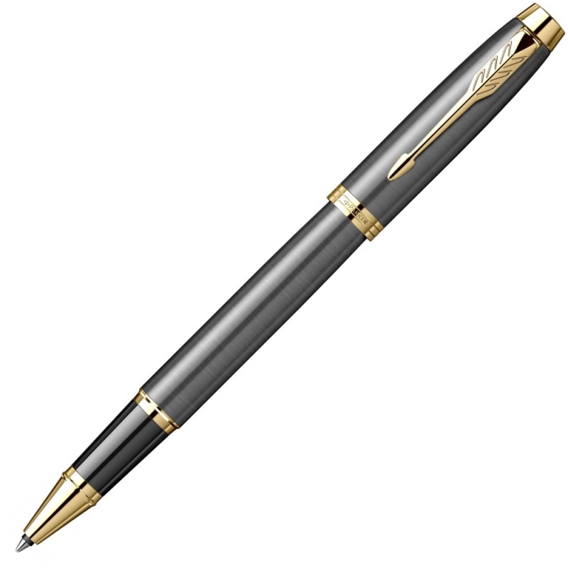 Ручка-роллер Parker IM Premium, Grey Core GT