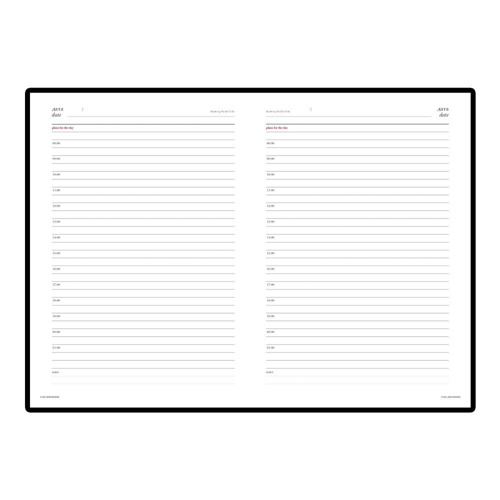 Подарочный набор: Ручка шариковая Parker Jotter Monochrome XL Black BT + Ежедневник Black SS